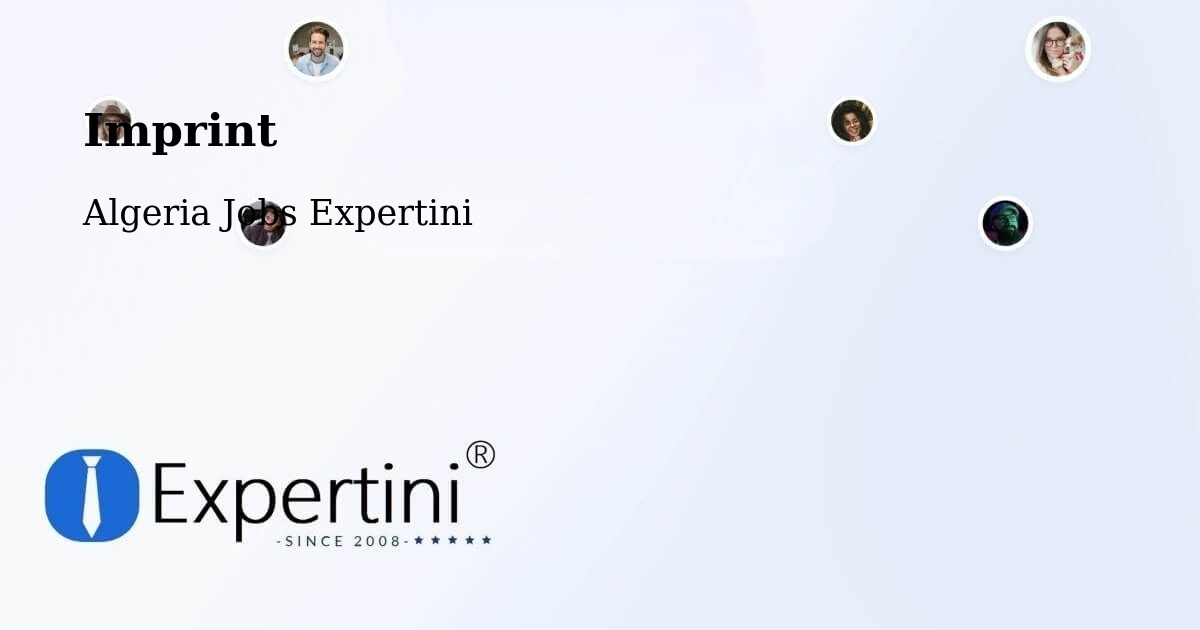 Imprint – Chorfa - Algeria Jobs Expertini
